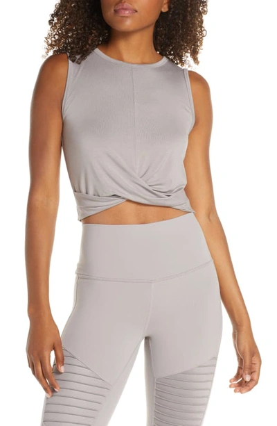 Alo Yoga Cover Tank In Lavender