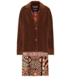 ETRO 羊毛和羊驼毛混纺大衣,P00396271
