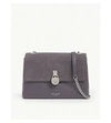 TED BAKER HELENA SUEDE AND LEATHER CROSS-BODY BAG,870-10003-157583