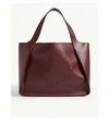STELLA MCCARTNEY Perforated-logo small vegan-leather tote bag