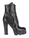 PRADA LACE-UP BOOTS,11054470