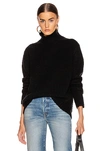 ACNE STUDIOS ACNE STUDIOS KASTRID SWEATER IN BLACK,ACNE-WK282