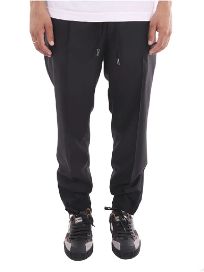 Dolce & Gabbana Tailored Sweatpants In Black