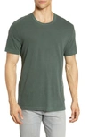 James Perse Combed Cotton-jersey T-shirt In Green