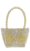 LOEFFLER RANDALL MINA BEADED MINI TOTE,LOEF-WY117