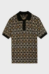 JOSEPH Diamond-Print Polo Shirt,790522