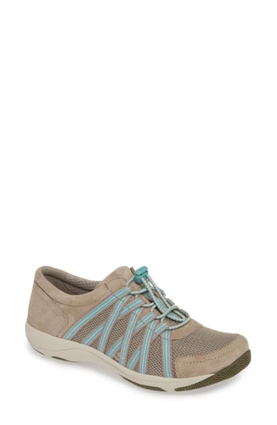 Dansko Halifax Collection Honor Sneaker In Stone Suede ModeSens