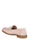 Sperry Women's Seaport Penny Memory-foam Loafers Women's Shoes In Rose Crocodile Print Nubuck