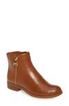 Michael Michael Kors Lainey Bootie In Luggage Vachetta Leather