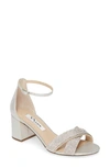 NINA NOLITA CRYSTAL ANKLE STRAP SANDAL,NOLITA-FY