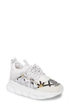 VERSACE CHAIN REACTION SNEAKER,DSR705GDTV21