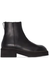 MARNI shearling-lined ankle boots
