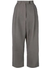 RACHEL COMEY HIGH-RISE CROPPED TROUSERS
