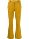 QUELLE2 CORDUROY FLARED TROUSERS