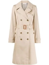 TORY BURCH BELTED TRENCH COAT