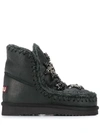 MOU EMBELLISHED STAR BOOTS - 灰色
