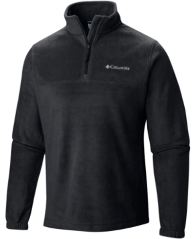 Columbia Steens Mountain 2.0 Full Zip Fleece In Stone-black
