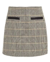 A.L.C Reynolds Checked Mini Skirt,060036553871