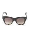 Celine Cl4004in 5005k Cat Eye Sunglasses With Gradien Roviex Lens In Black