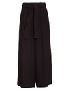 ZIMMERMANN PANTS IN BLACK COTTON,11055358