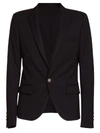 BALMAIN SINGLE BUTTON BLAZER,11055281