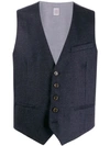 ELEVENTY FITTED BUTTONED WAISTCOAT