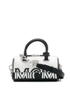 MCM MCM LOGO PRINT MINI BAG - 白色