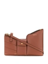 Fendi 3 Pockets Mini Belt Bag In Brown