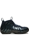 Nike Wmns Air Foamposite One "obsidian Glitter" Sneakers In Black