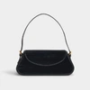By Far Uma Crushed Velvet Handbag