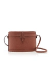 HUNTING SEASON TRUNK LEATHER CROSSBODY BAG,743710