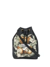 Moschino Teddy-print Bucket Bag In 3555