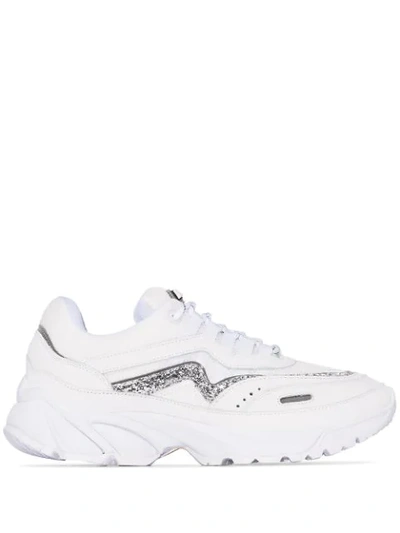 Axel Arigato Demo Runner Chunky Sneakers In White