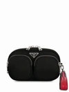 PRADA LOGO CLUTCH BAG