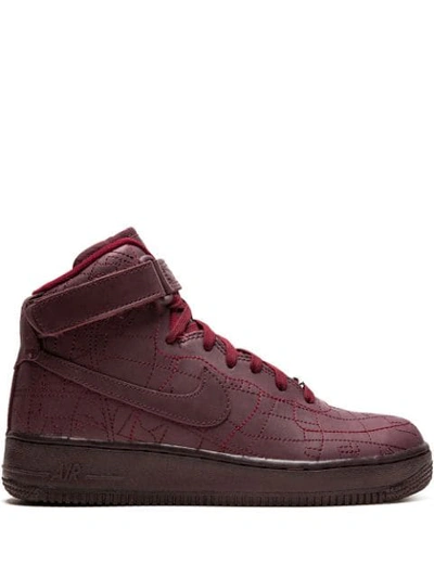 Nike Air Force 1 High Sneakers In Red