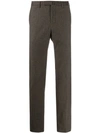 INCOTEX SLIM-FIT TAILORED TROUSERS