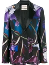 ROBERTO CAVALLI MARCHITO PRINT BLAZER