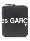 COMME DES GARÇONS WALLET MEDIUM HUGE LOGO,11055446