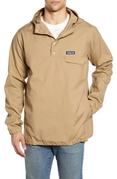 Patagonia Maple Grove Snap-t Pullover In Mojave Khaki