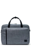 HERSCHEL SUPPLY CO. GIBSON TRAVEL BRIEFCASE - GREY,10664-00919-OS