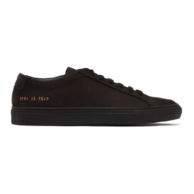 Common Projects Achilles Low Trainers In Black