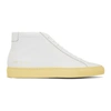 COMMON PROJECTS COMMON PROJECTS WHITE ACHILLES VINTAGE SOLE SNEAKERS