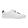 Common Projects Zweifarbige Sneakers In 0590 Whtgrn