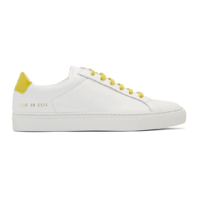 Common Projects Leather Original Achilles Low-top Trainers In White