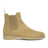 COMMON PROJECTS COMMON PROJECTS 黄褐色绒面革切尔西靴