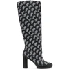 SAKS POTTS SAKS POTTS SSENSE EXCLUSIVE BLACK AND WHITE ECCO EDITION SCULPTED MOTION 75 BOOTS