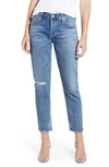 CITIZENS OF HUMANITY EMERSON RIPPED SLIM FIT BOYFRIEND JEANS,1797-990