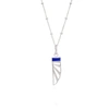 RACHEL JACKSON LONDON Wings Of Freedom Charm Necklace - Silver