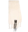 LOEWE 马海毛和羊毛混纺围巾,P00420531
