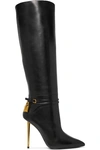 TOM FORD LEATHER KNEE BOOTS